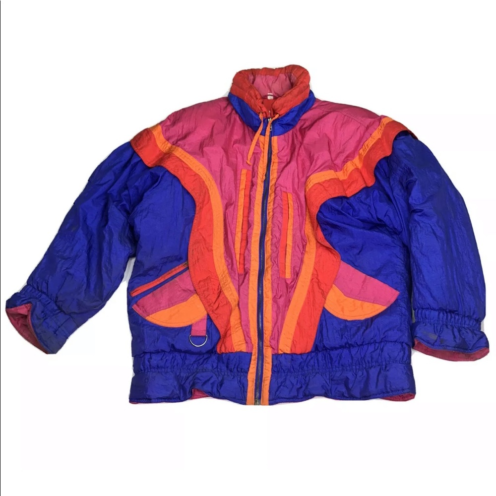 Vintage Giacca  Women's Meduim Ski Parka Coat